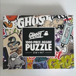GHOST Energy Drink 1000-Piece Jigsaw Puzzle Colorful Sticker Art